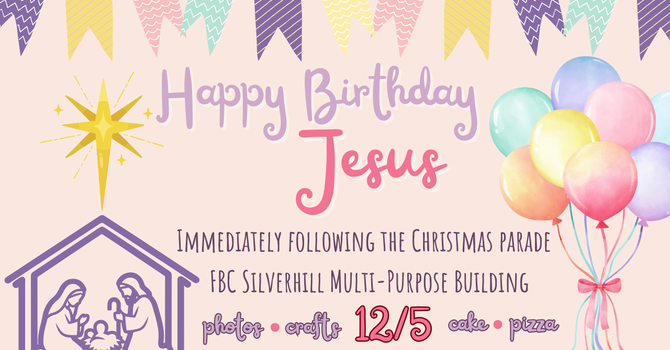 Happy Birthday Jesus Party
