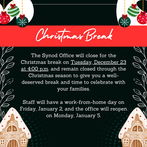 Christmas Break Update