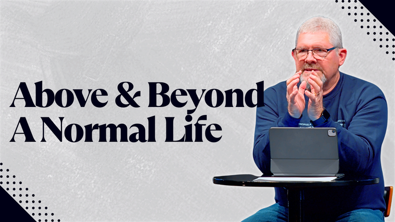 Abundant Life Is MORE LIFE…Not More Stuff