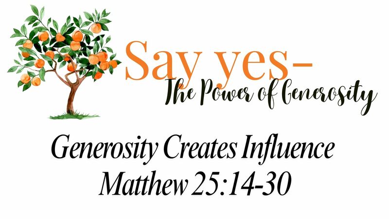 Generosity Creates Influence