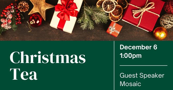 WELCA Christmas Tea