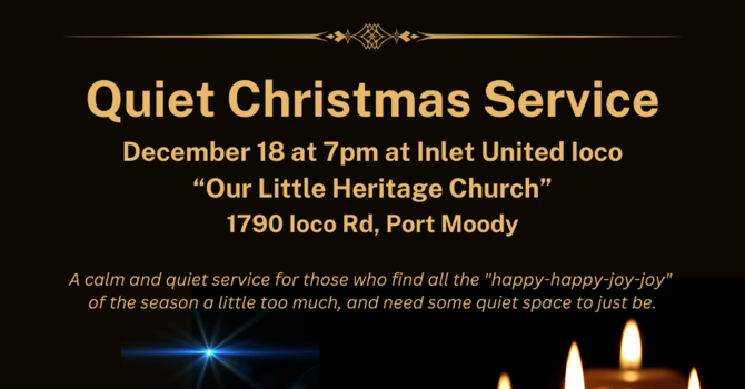 Quiet Christmas Service