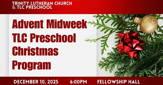 TLC Preschool Christmas Program