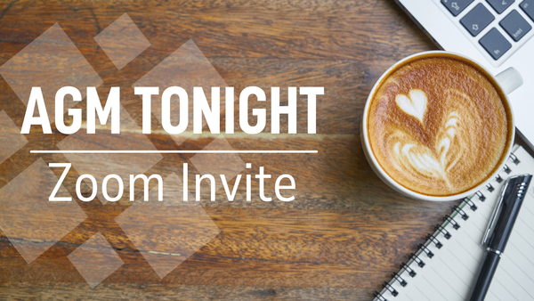 AGM Zoom Meeting Invitation