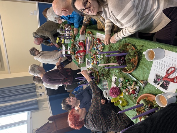 Advent Wreath making