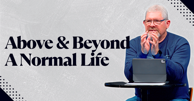 Abundant Life Is MORE LIFE…Not More Stuff