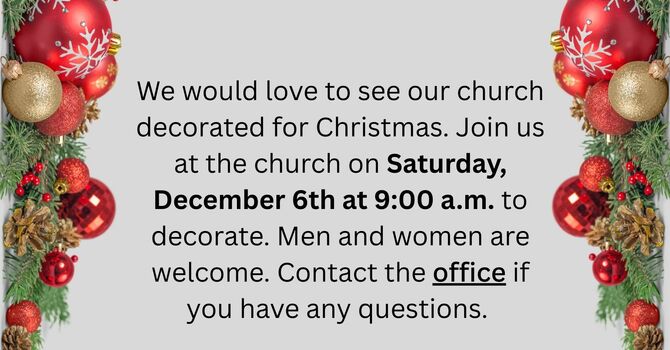 Christmas Decorating