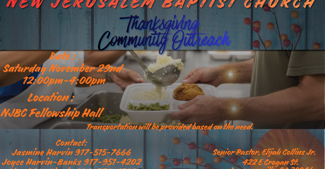 Thanksgiving Community Outreach