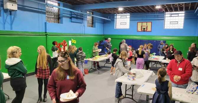 Christmas Party at Seneca St. UMC
