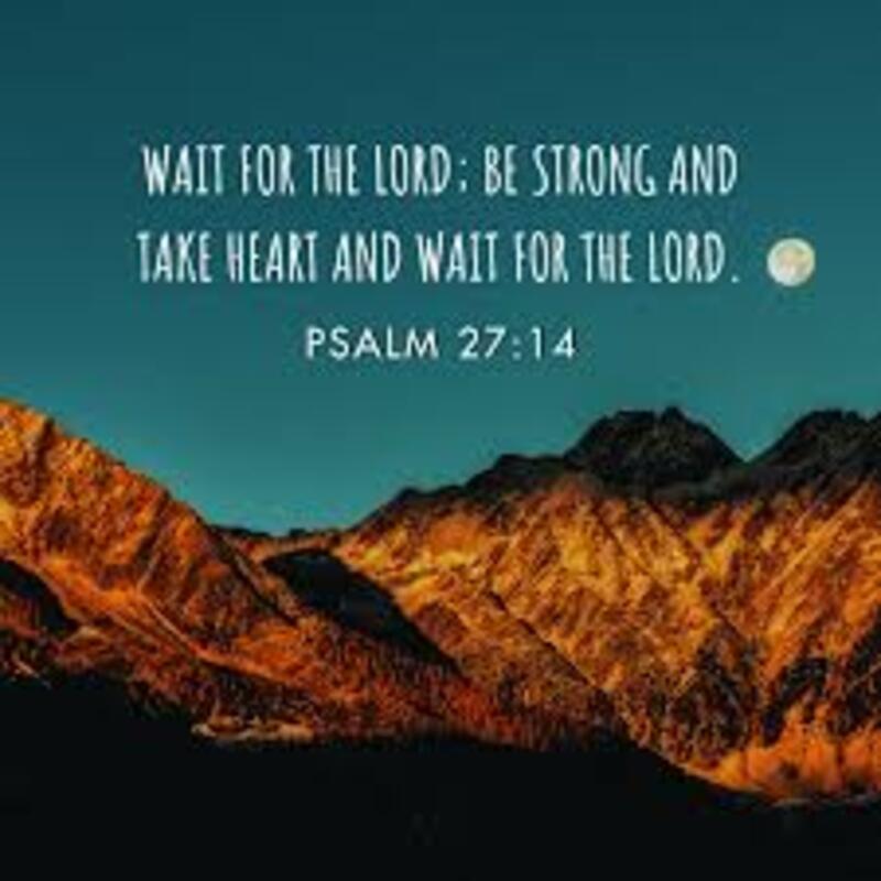 Wait For The Lord