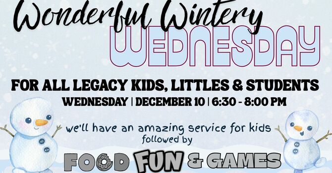 Wonderful Wintery Wednesday