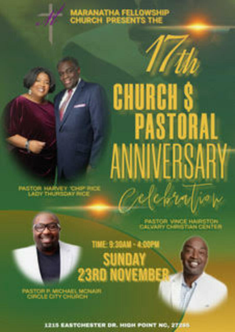 17th Pastoral Anniversary PM
