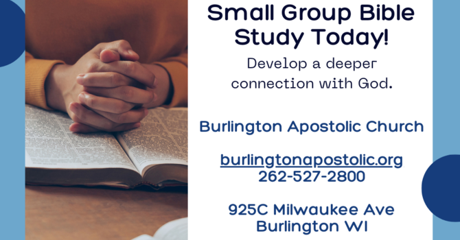 December Small Group Bible Study