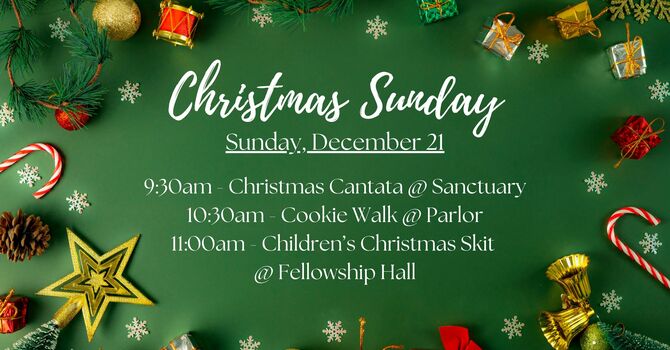 Christmas Sunday