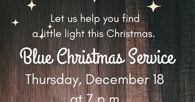 Blue Christmas Service