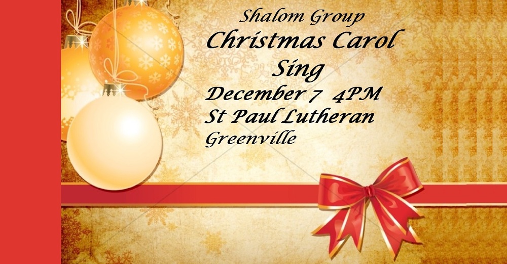 Christmas Carol Sing Along