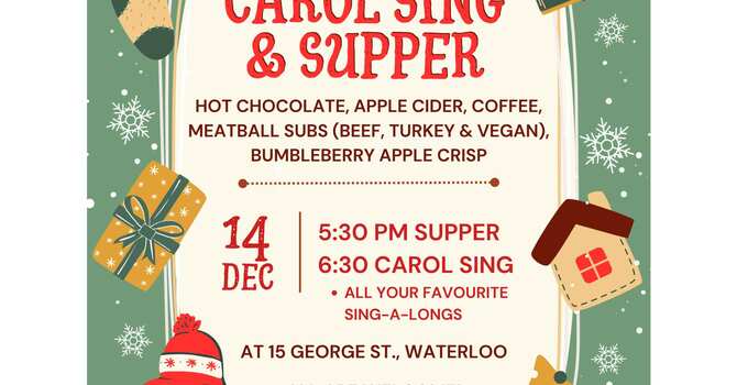 Carol Sing & Supper