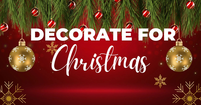 Church Christmas Decorating