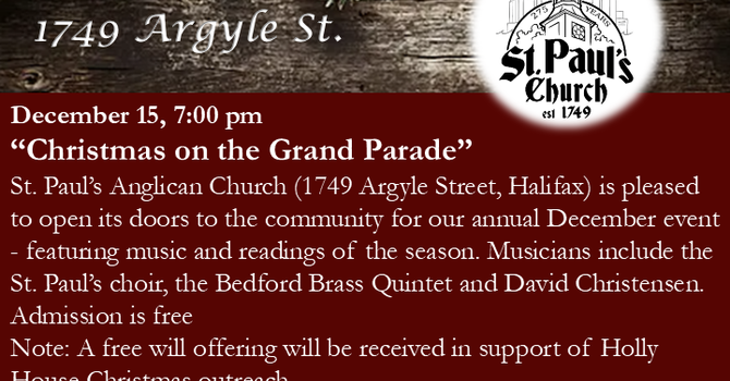 Christmas on the Grande Parade