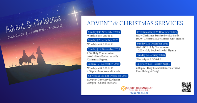 Advent and Christmas Services 2025 image
