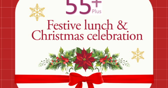 55+ Luncheon on December 19
