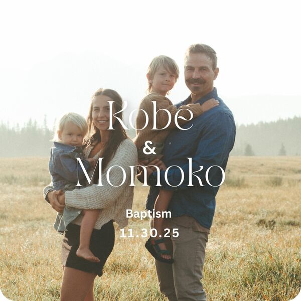 You are Invited to the Baptism of Kobe & Momoko Becic!