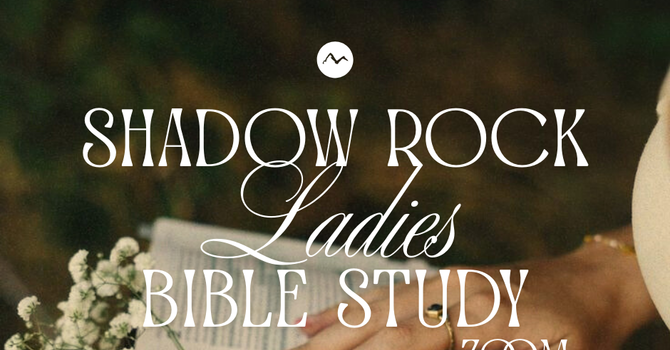 Ladies Bible Study - ZOOM