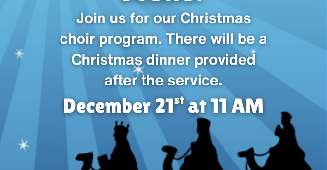 Christmas Program and Dinner