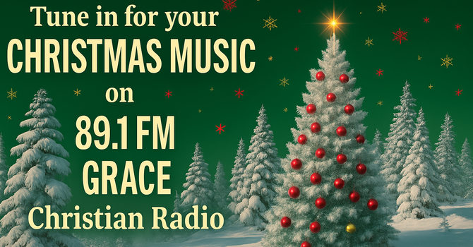 Listen to Christmas Music on 89.1 FM image