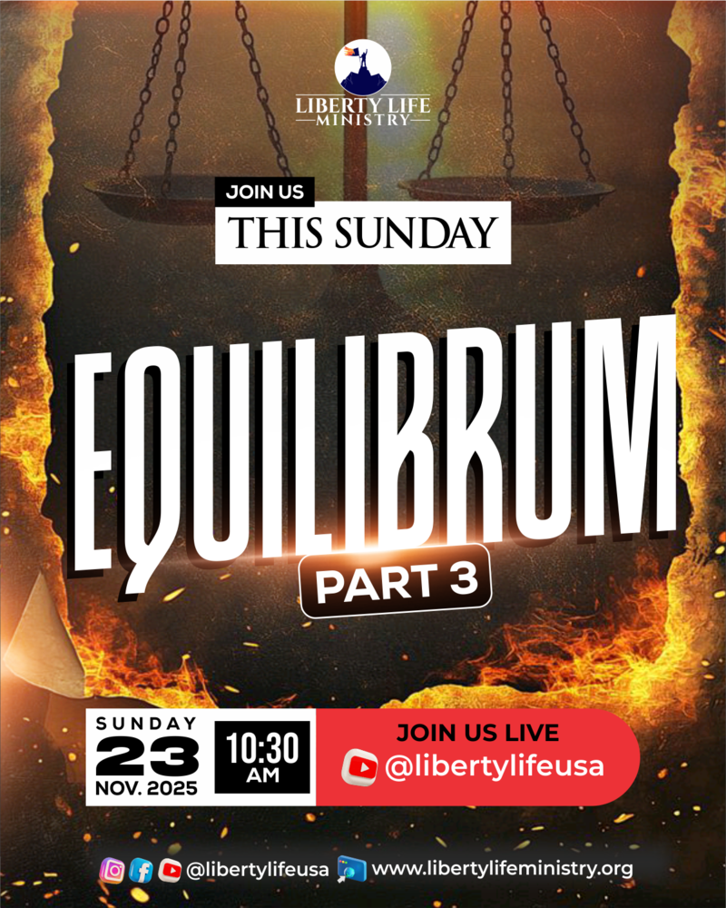 EQUILIBRIUM (PART 3) || LIVING BALANCED IN A BROKEN WORLD