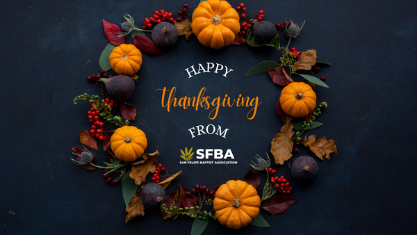 A Time To Be Thankful