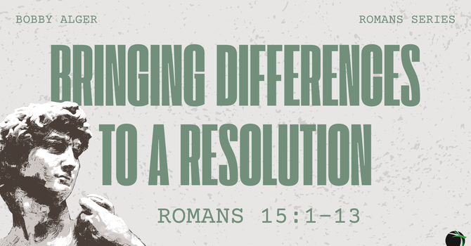 Bringing Differences to a Resolution