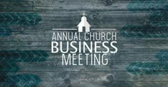 Church Business Meeting