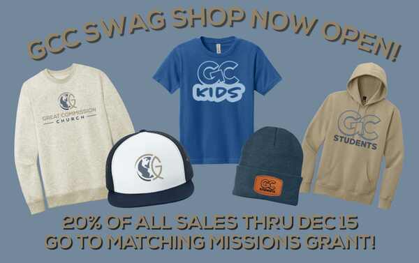 NEW - GCC SWAG SHOP!