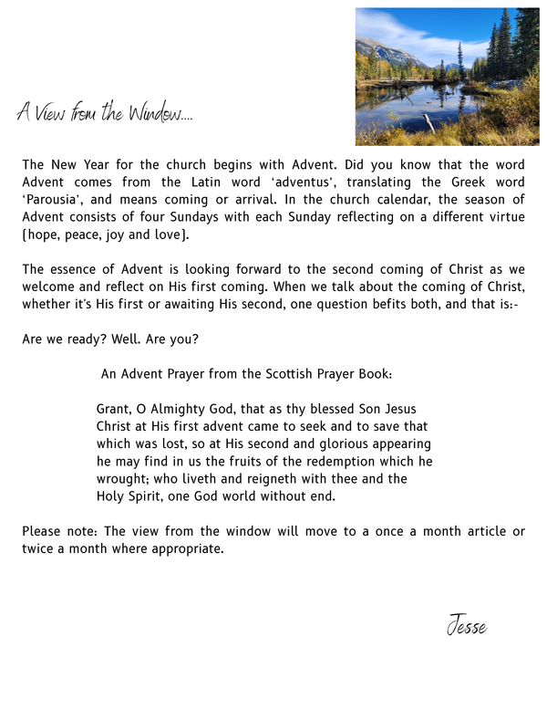 A View from the Window...