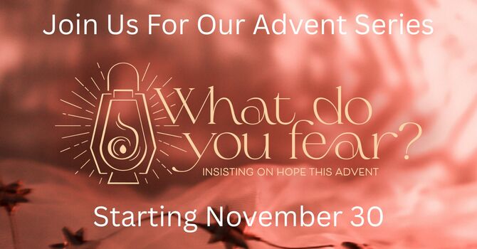 Advent Sermon Series image
