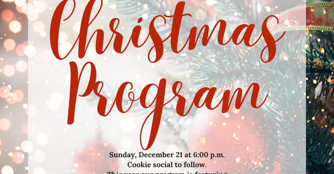 Millfield Christmas Program