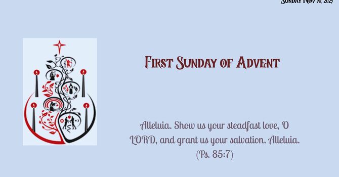 First Sunday of Advent  image
