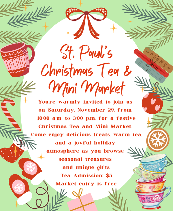 St. Paul's Christmas Tea & Mini Market