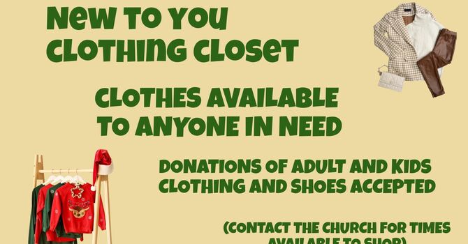 New To You Clothing Closet