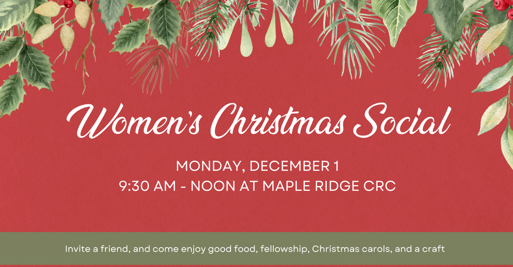 Women's Christmas Social