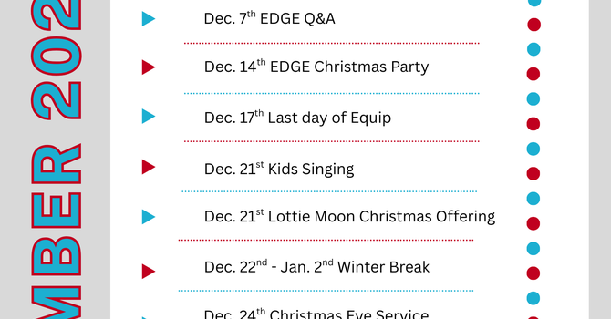 December at Christ Community Church