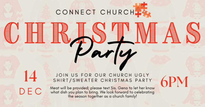 Ugly Shirt/Sweater Church Christmas Party