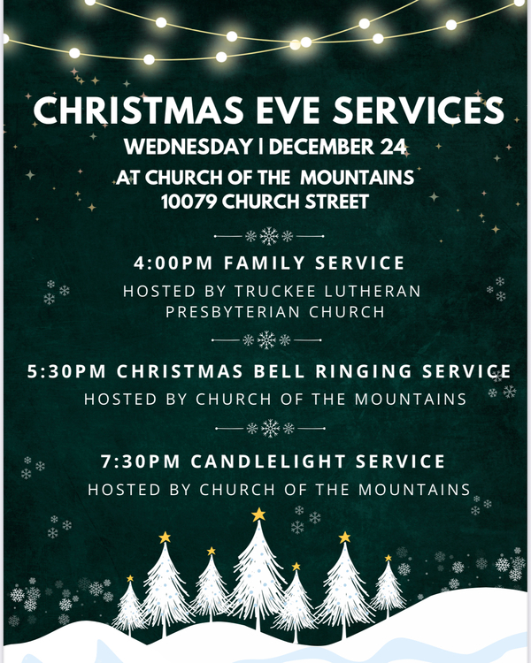 Christmas Eve at Church of the Mountains
