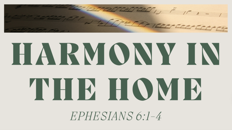 Harmony In The Home