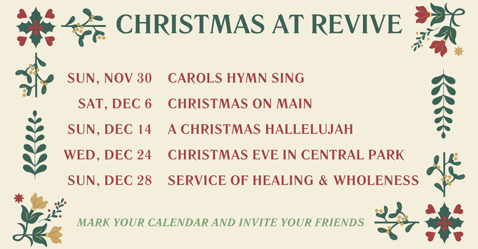 Christmas at Revive image