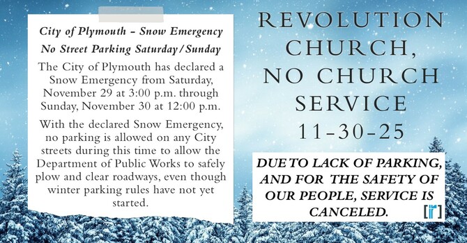 Church Canceled November 30 2025