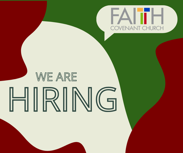 Faith Covenant Church Employment Opportunities