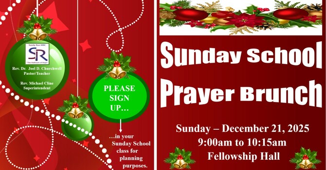 Sunday School Brunch