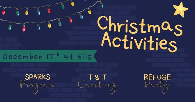 Wednesday Christmas Activities